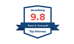 Avvo Rating 9.8 | Peter A. Zamoyski | Top Attorney